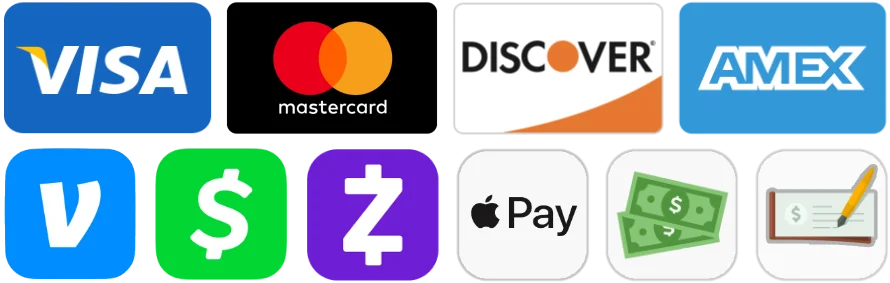Accepted payment methods